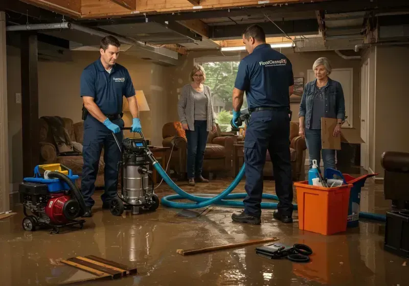 Basement Water Extraction and Removal Techniques process in Ironton, OH