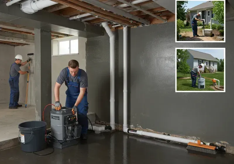 Basement Waterproofing and Flood Prevention process in Ironton, OH